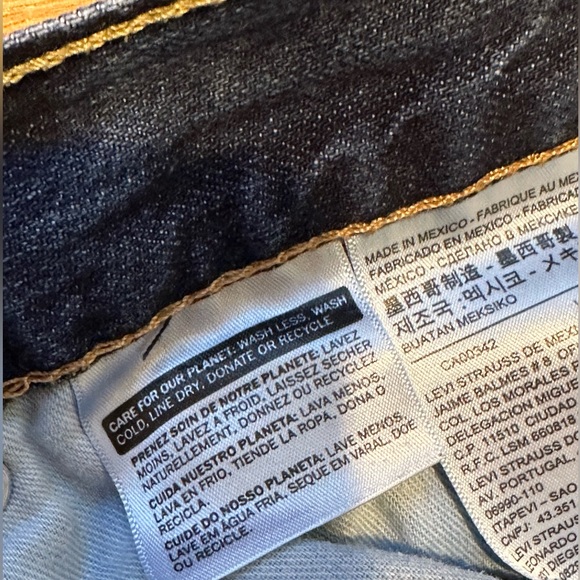 Men's Levi's® 514™ Denim Straight-Fit Jeans W32 L34 - Picture 2 of 16